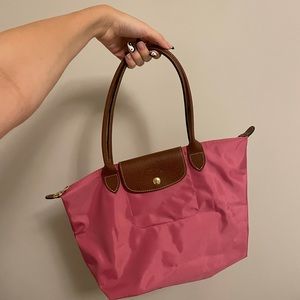 Pink Longchamp bag. Great condition